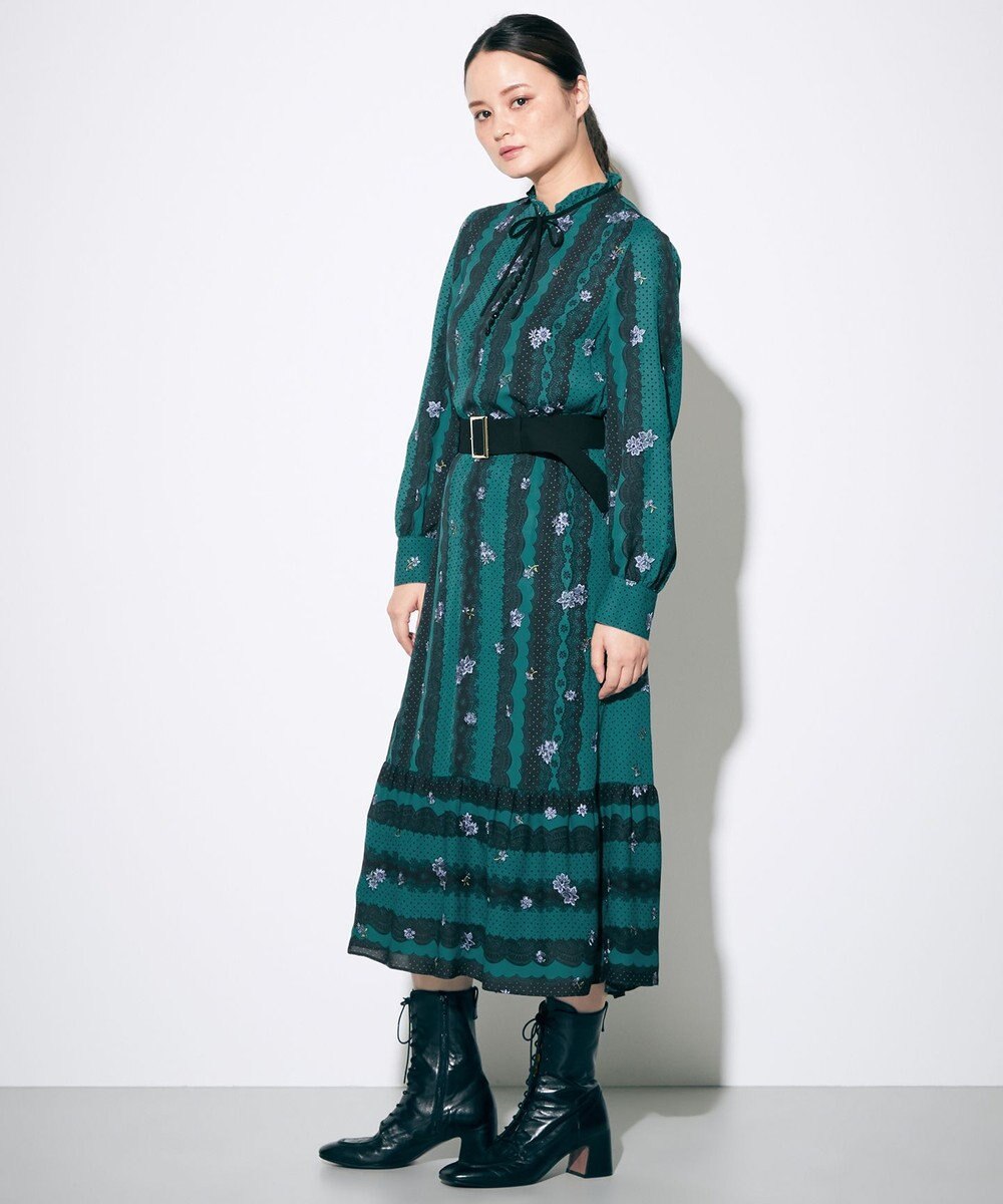 レースプリント刺繍ワンピース Grace Continental ファッション通販 公式通販 オンワード クローゼット レースプリント刺繍ワンピース Grace Continental ファッション通販 公式通販 オンワード クローゼット