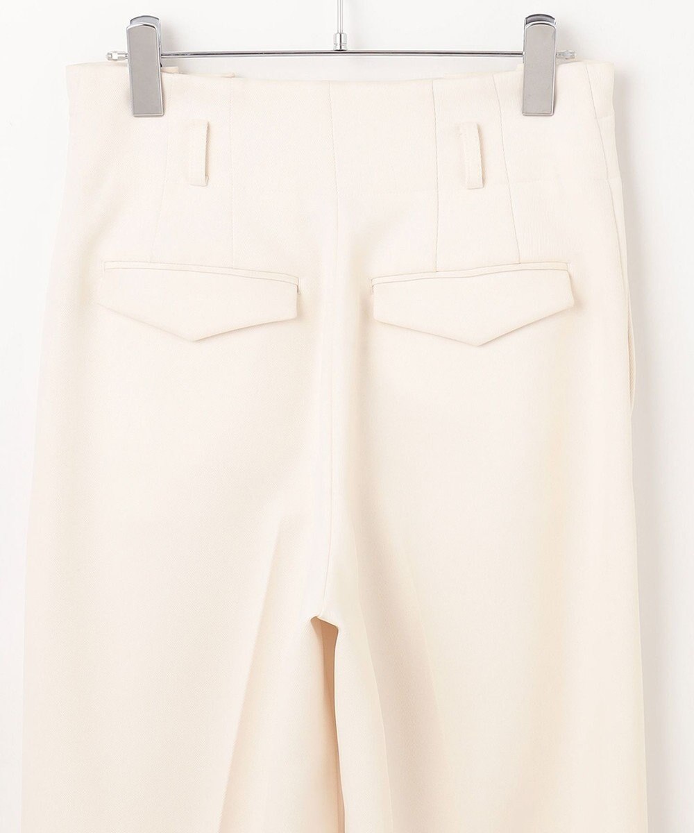 #Newans ハイウエスト2タックパンツ 