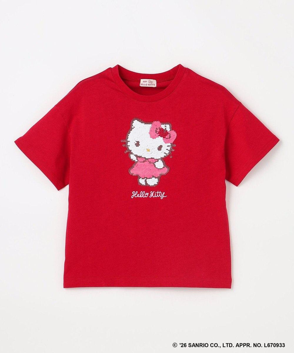 ANY KIDS 【サンリオキャラクターズ×ANY KIDS】ひんやり ミラクルスパンコール Tシャツ 