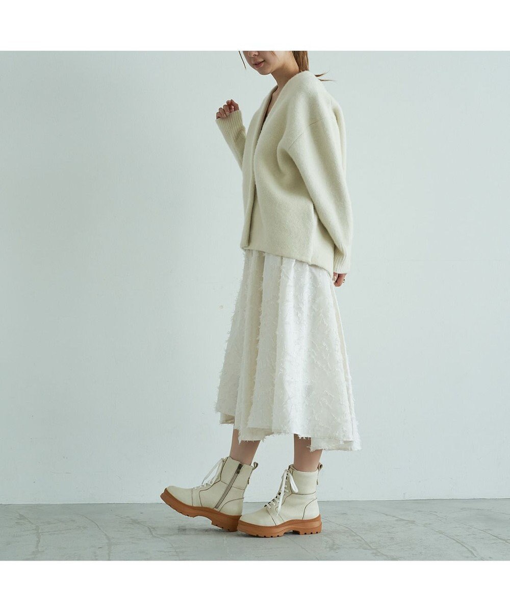 MODE ET JACOMO <carino>厚底レースアップブーツ 