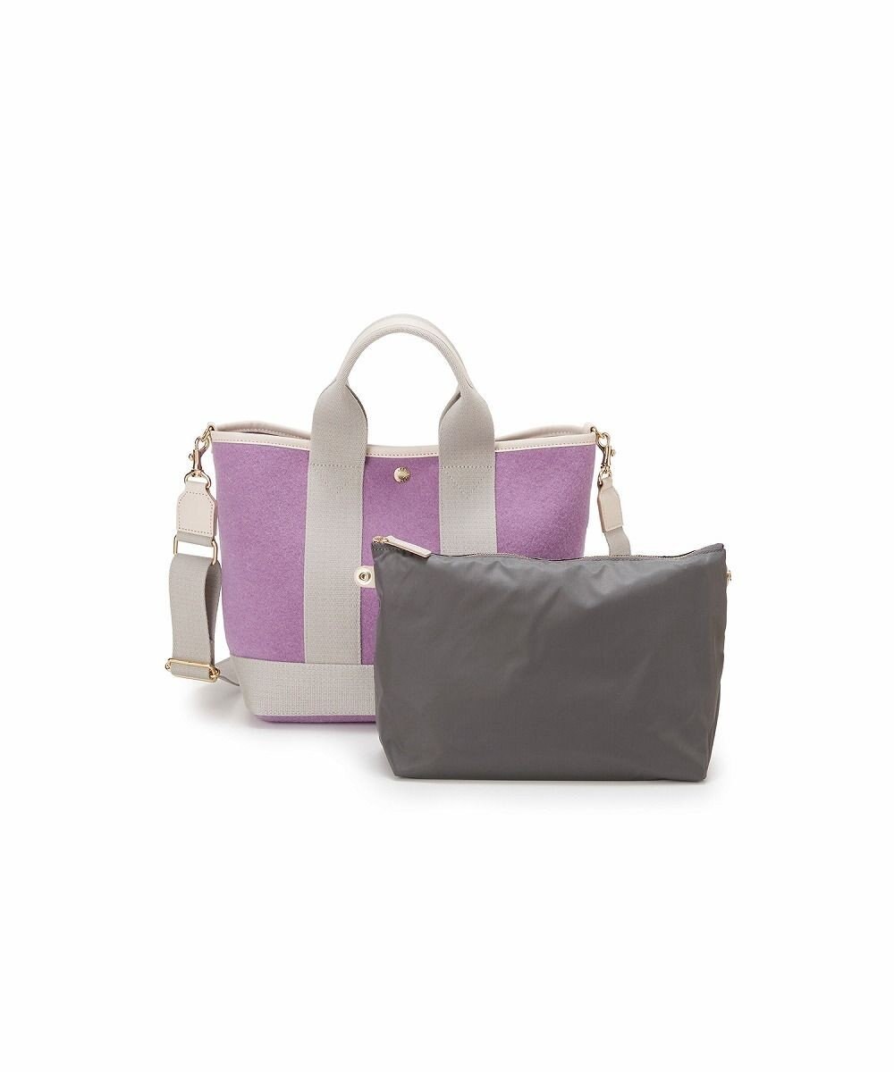 TOPKAPI 【Breath TOPKAPI】イタリアンフェルト ショルダー付 B5 トートバッグ M 