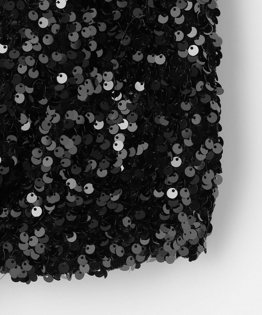 NAVE 【Nave・洗える】スパンコール ビスチェ 