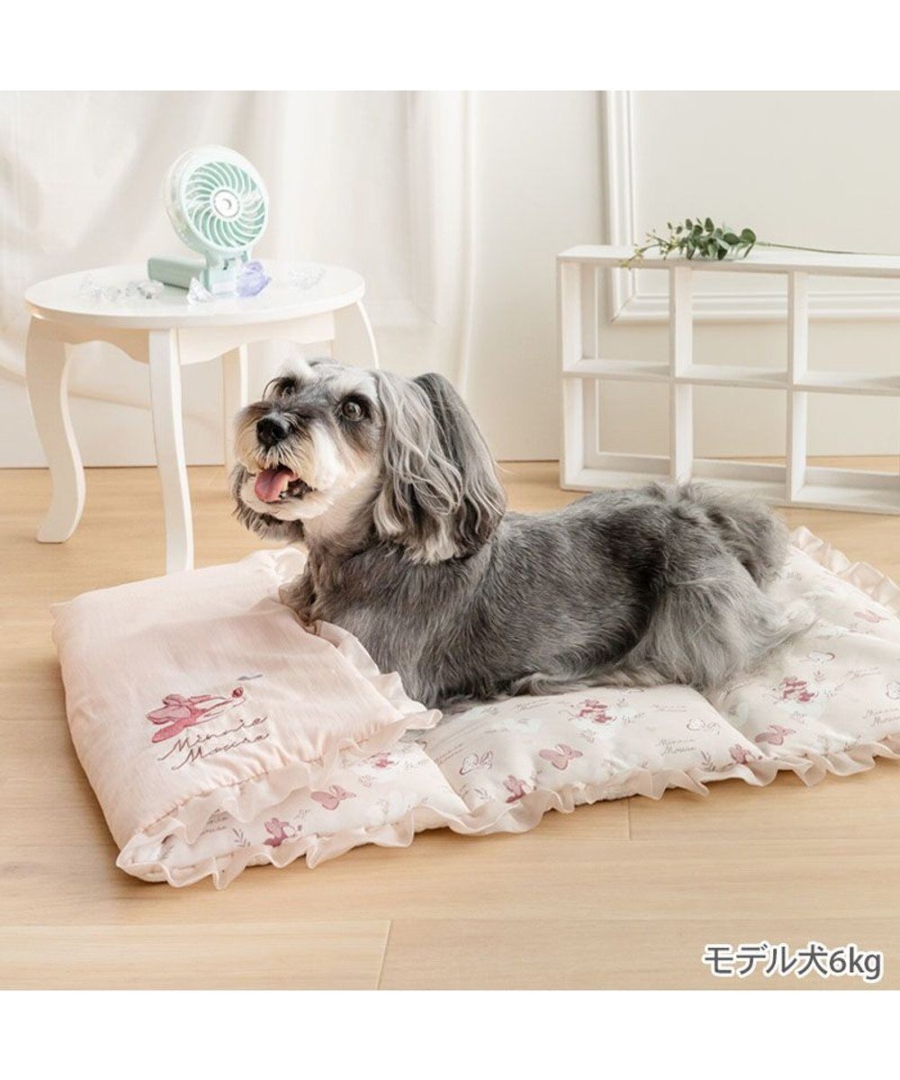 PET PARADISE ディズニー ミニーマウス クール ロールマット 《ハート》 