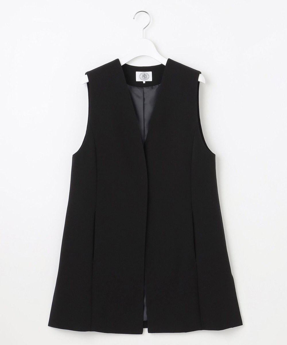 J.PRESS LADIES S 【WEB限定カラーあり・洗える】セラテリーダブルクロス ジレ 