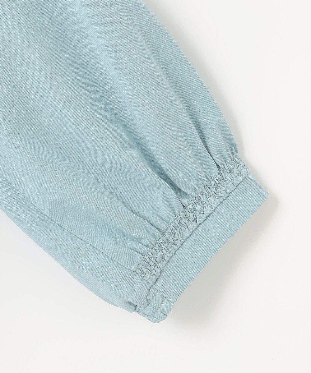 J.PRESS LADIES 【洗える】トリコットバイオ シャーリング カットソー 