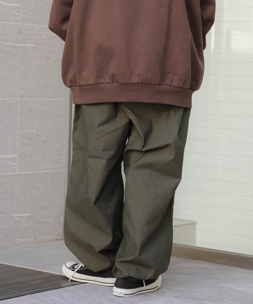 WEGO バックサテンワイドミリタリーパンツ 
