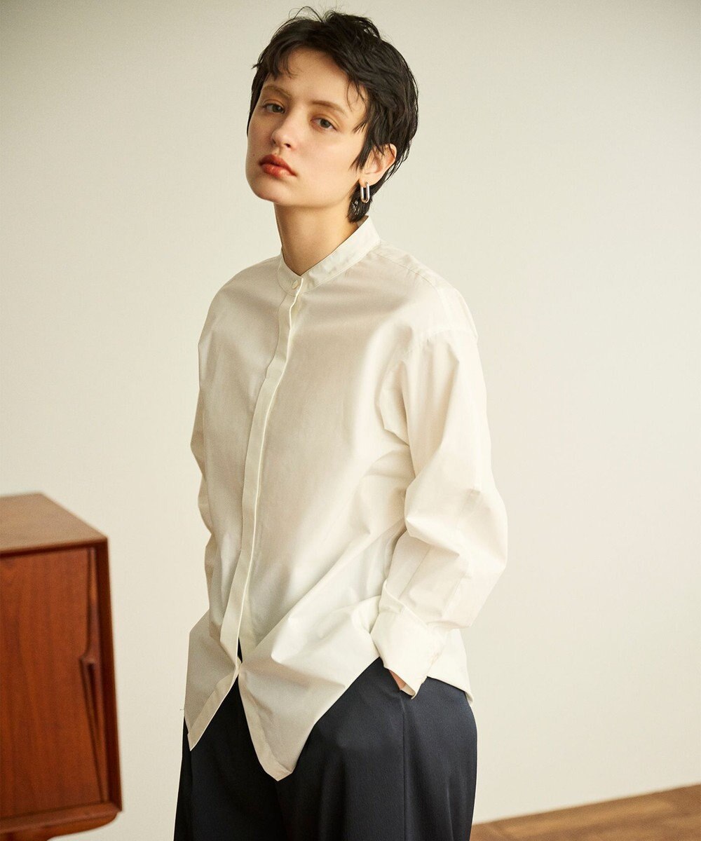 #Newans 【セレモニーにも】2wayタックフレアカラーブラウス 