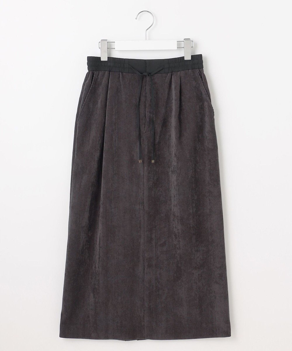 自由区 L 【17号サイズまで展開・SHIHOさん着用】ソフトコーデュロイ スカート 