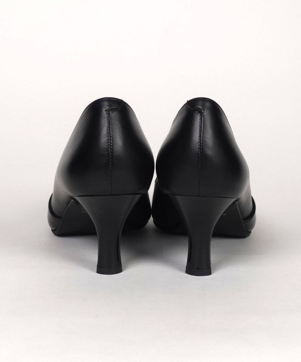 Dominic3 切り替えデザイン ヒールパンプス 