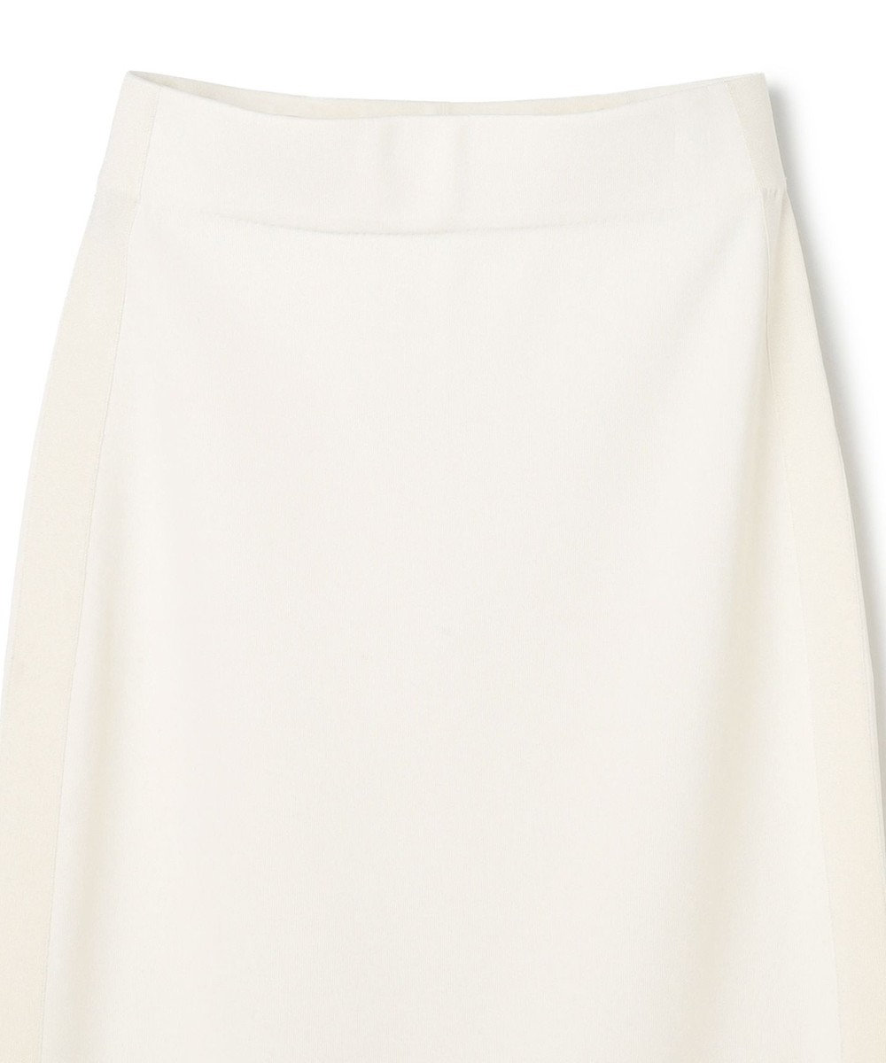 BEIGE， NADIA / 異素材ライン ストレッチニットスカート 