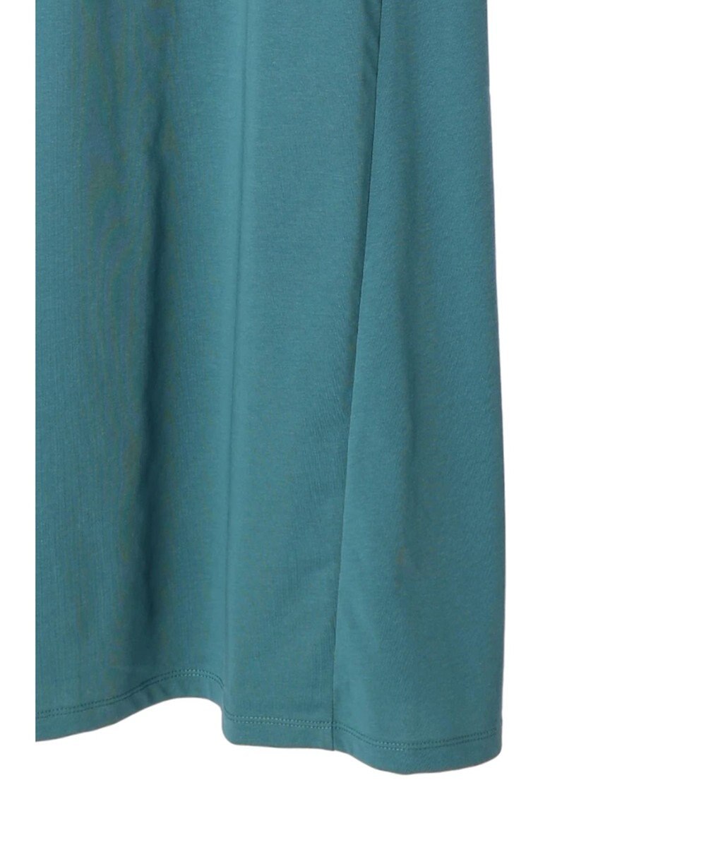 earth music&ecology プレーティング天竺Ａラインワンピース 