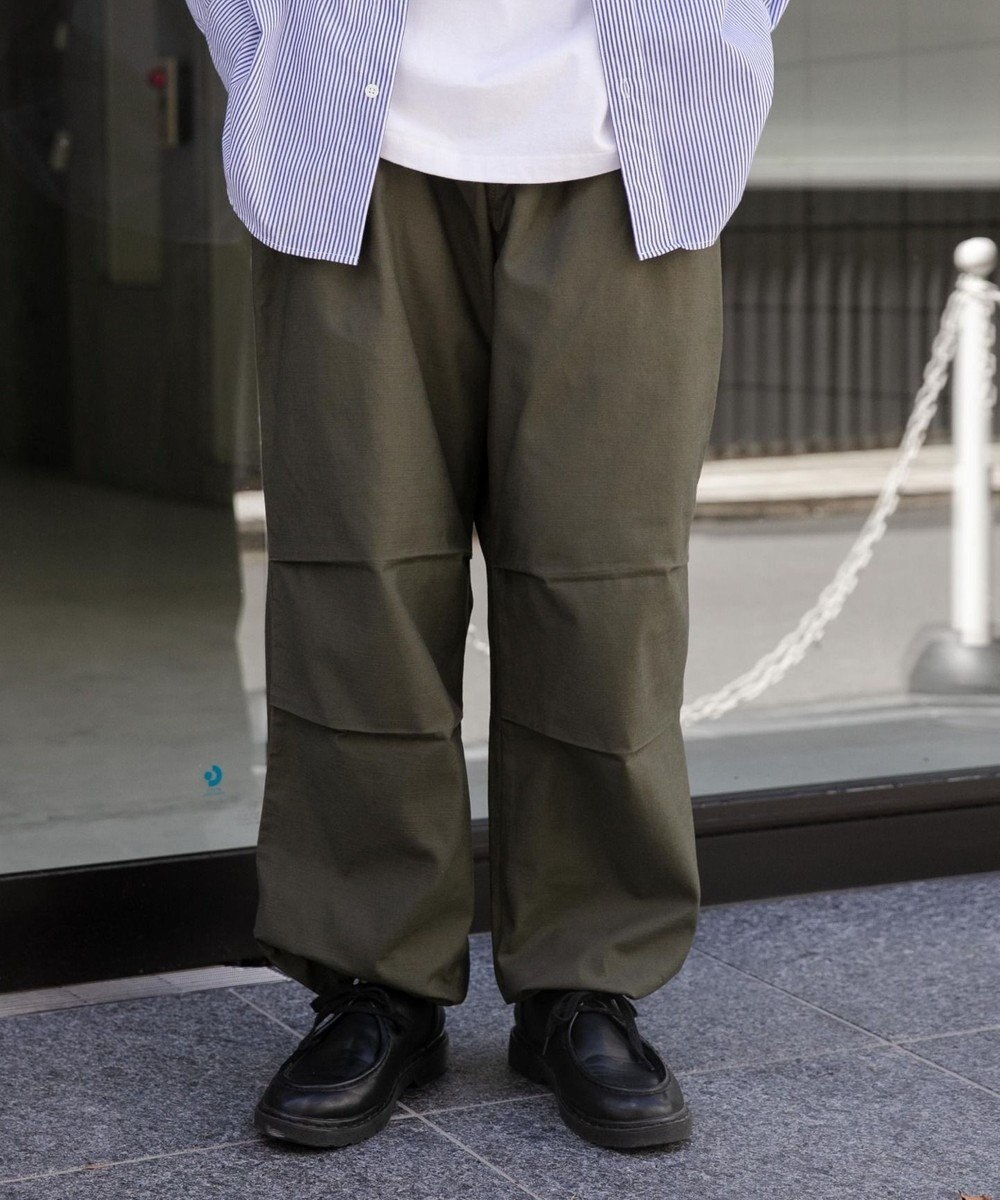 WEGO バックサテンワイドミリタリーパンツ 