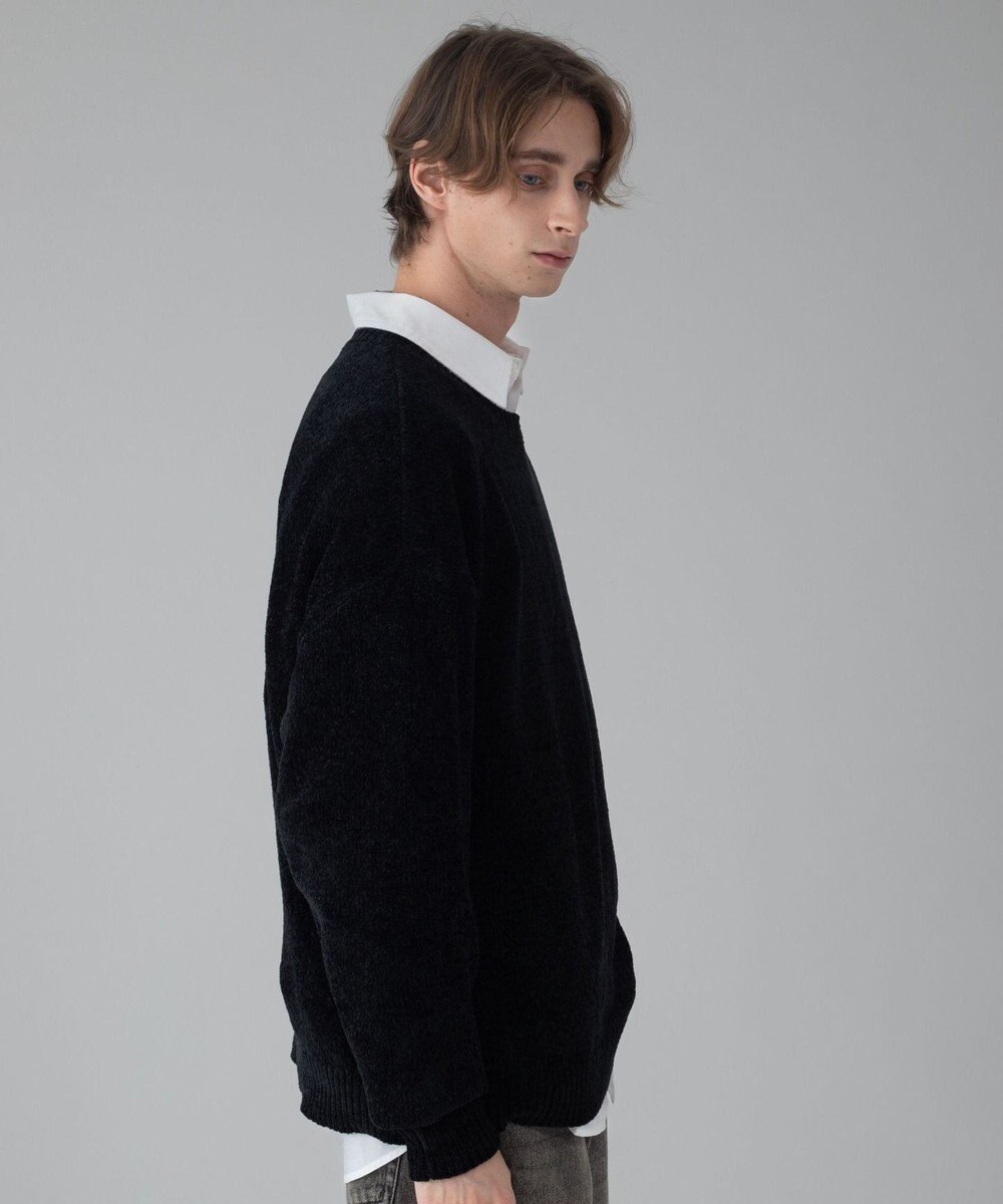 WEGO 【ユニセックス着用ITEM/MLサイズ展開】ベロアモールプルオーバー 