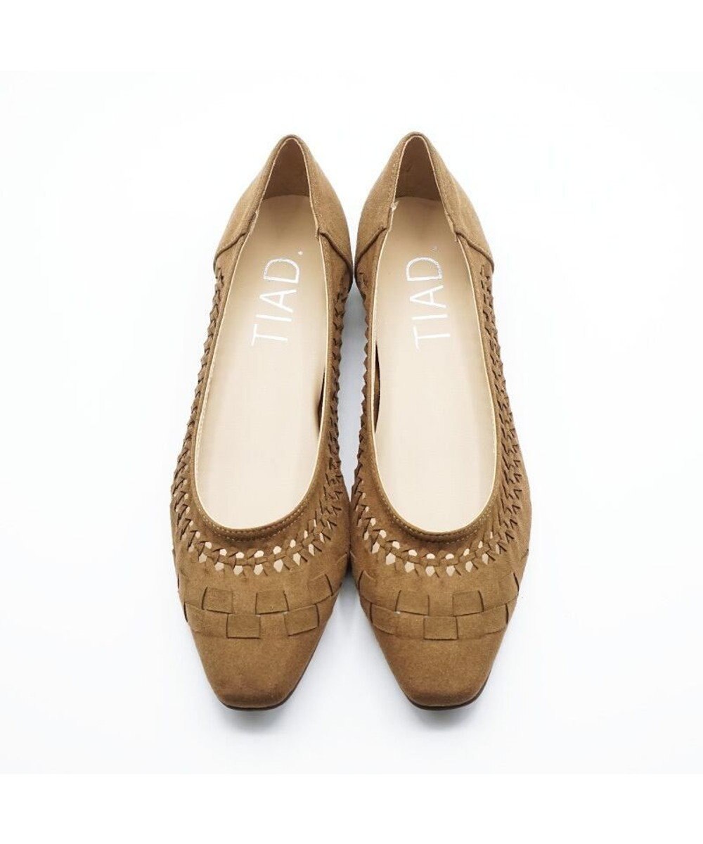 APOM フレンチスクエアメッシュフラット 