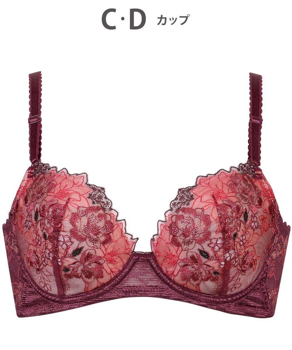 Wing ブラジャー 背中の段差をスムージング 脇高設計 胸ふっくら 【後ろ姿きれいブラ】 ブラ KB2721 ウイング／ワコール 