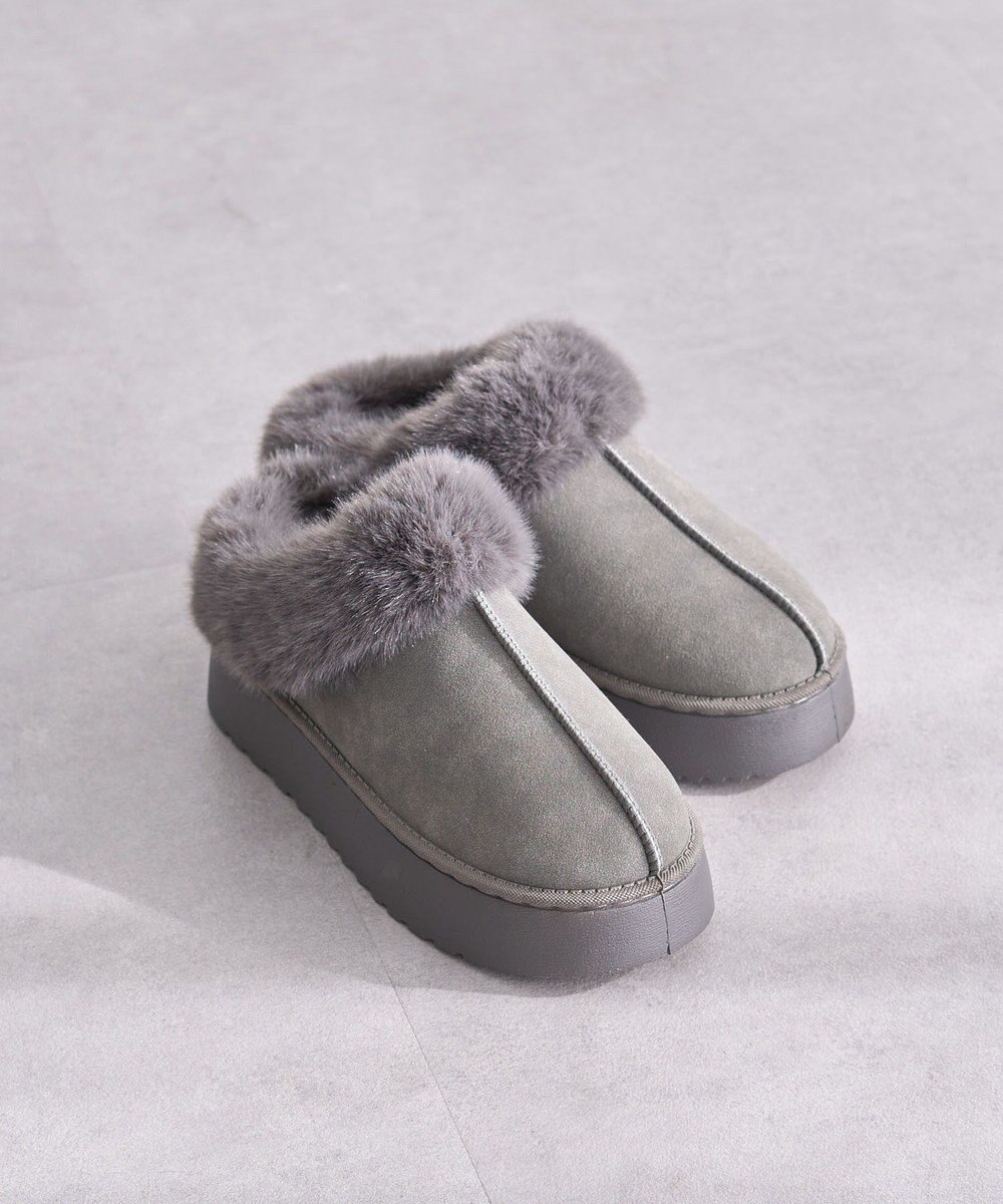 Green Parks ・ｍｉｎｉａ　フェイクムートンスリッポン 