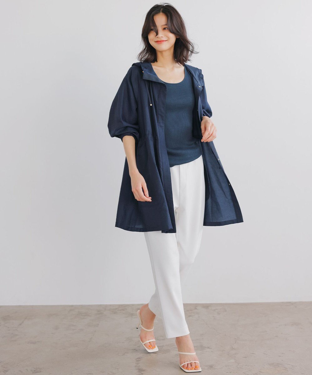 自由区 【XSサイズ～/洗える】シアー ライトコート 