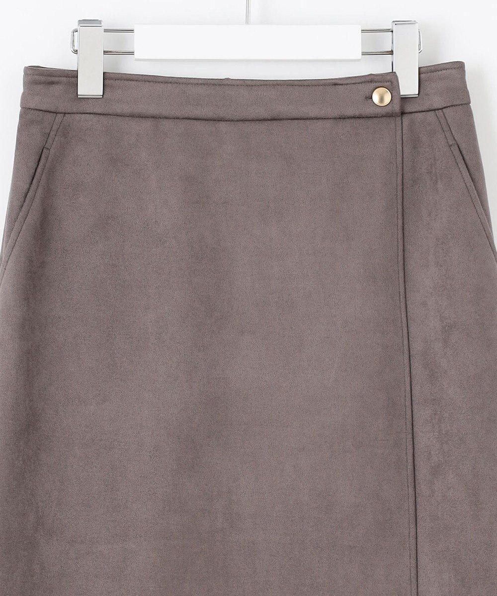 J.PRESS LADIES 【洗える】スエードダンボール スカート 