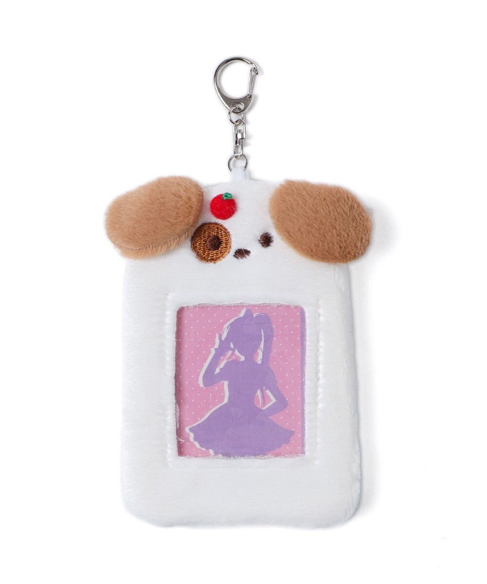 WEGO ふわふわぬいカードホルダーキーホルダーA 