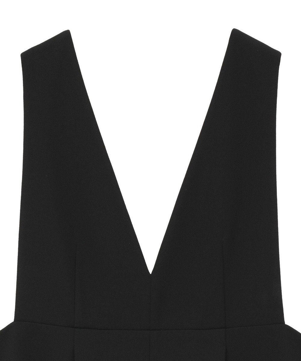 Green Parks Ｏ．洗えてストレッチ　Ｖネックジャンスカ 