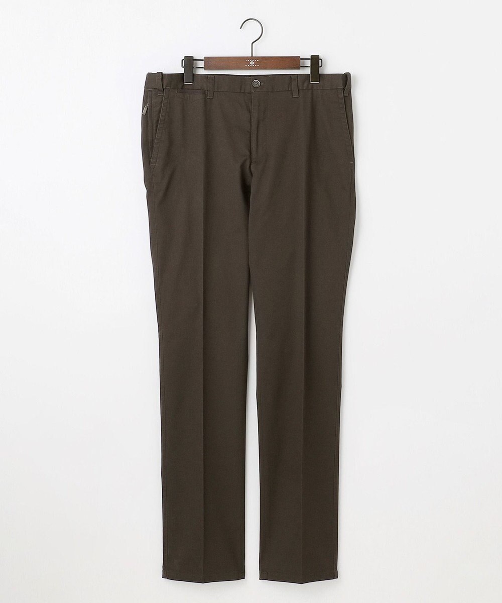 JOSEPH ABBOUD 【キングサイズ・ウエストも伸びる！オーガニックコットン使用・25AW】トリコチンストレッチ パンツ 