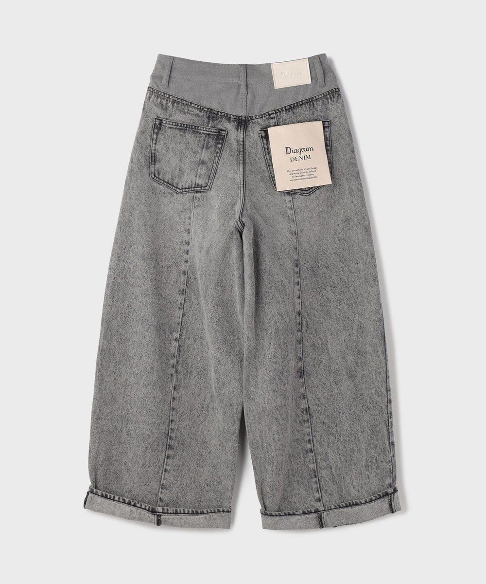 GRACE CONTINENTAL クロップトバレルパンツ 