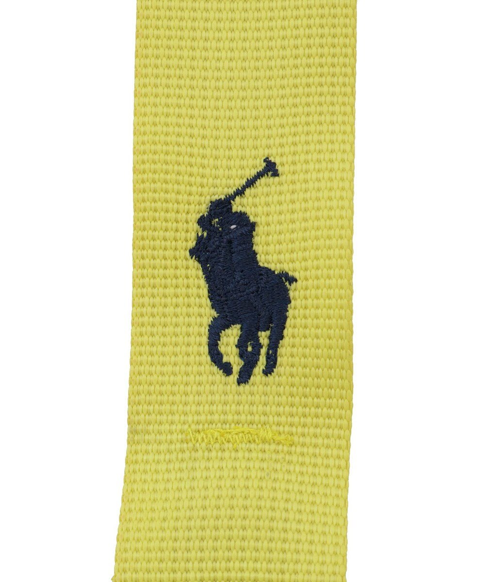 MOONBAT POLO RALPH LAUREN(ポロ ラルフローレン)カラビナ付き ストラップベルト 無地 撥水加工 
