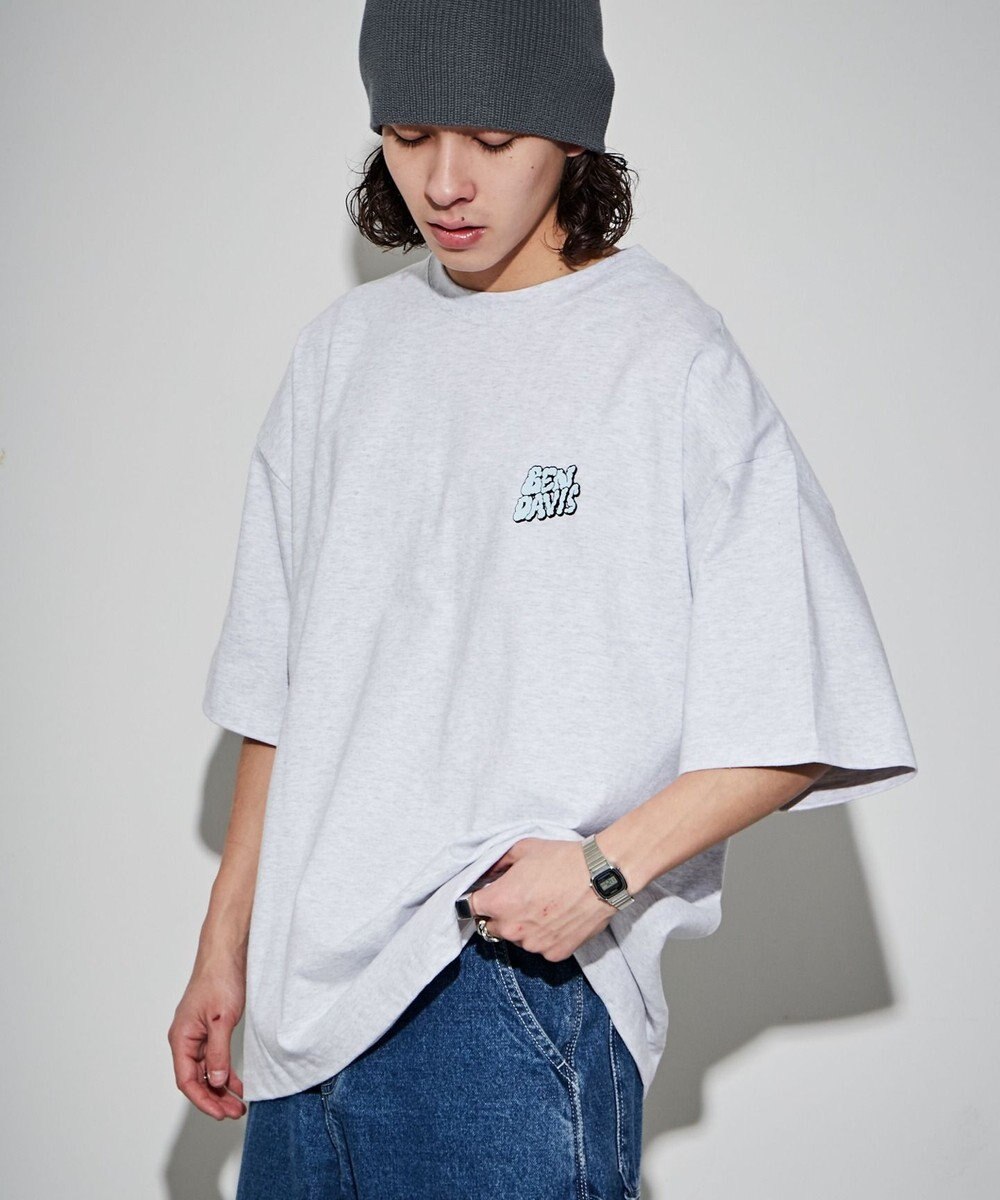 WEGO 【ユニセックス着用ITEM/綿100％/SMLサイズ】別注ベンデイビスプランプロゴT 