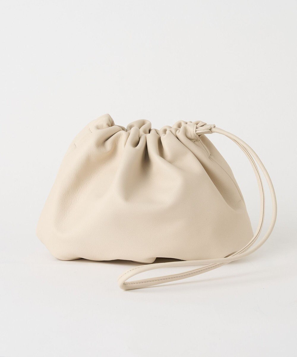 russet レザー巾着4WAYショルダーバッグ(CE-1454) 