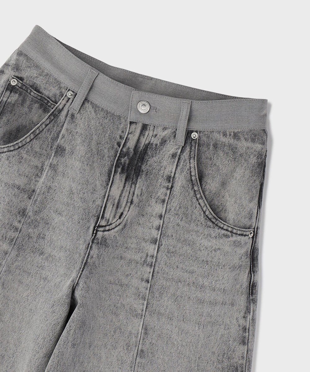 GRACE CONTINENTAL クロップトバレルパンツ 