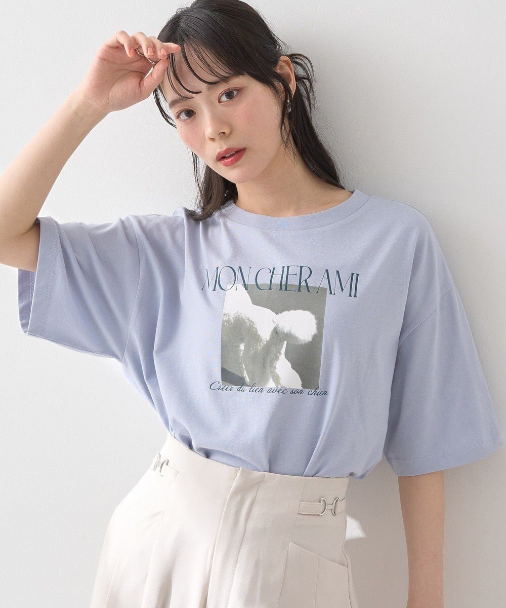 earth music&ecology 【接触冷感/洗濯機可】PhotoショートＴ 