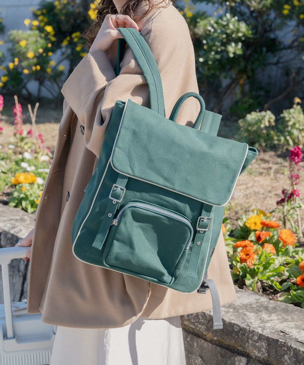 YUSHI ARLE - RUCKSACK 帆布リュックサック 