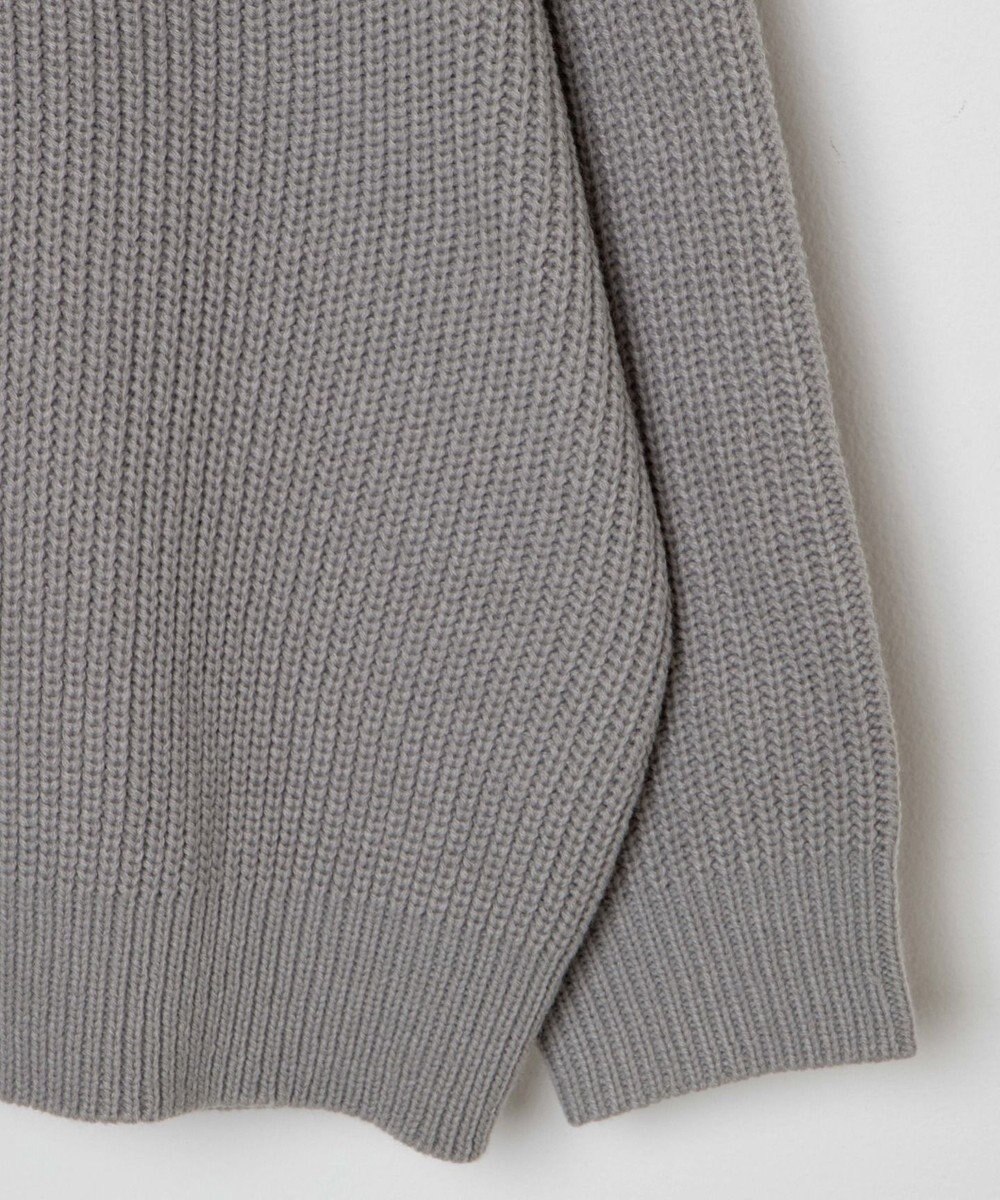 WEGO U.S. POLO ASSN.|別注畔編みハーフジップセーター 