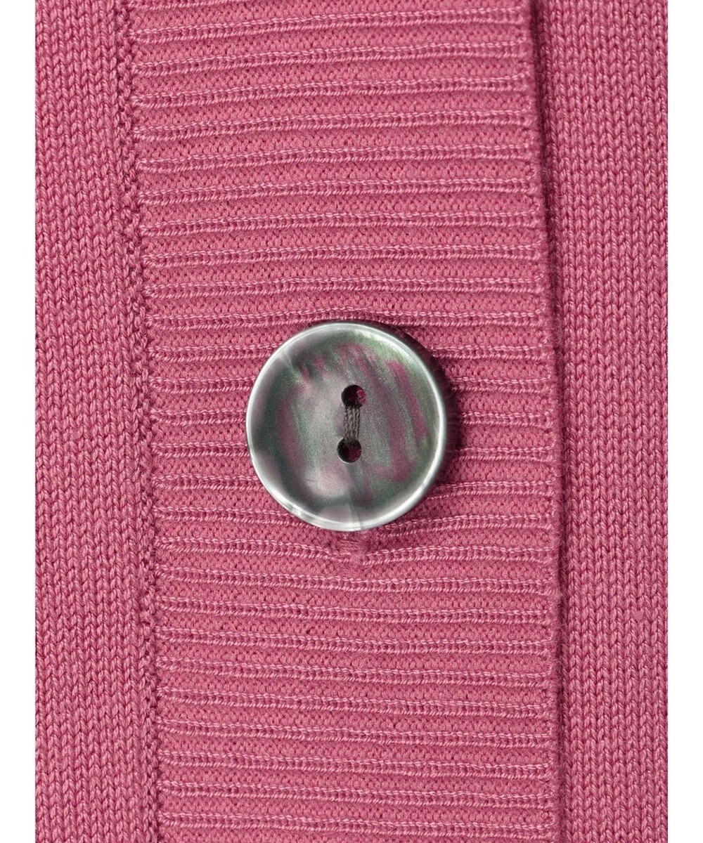 earth music&ecology サイドスリットルーズＶネックカーディガン 