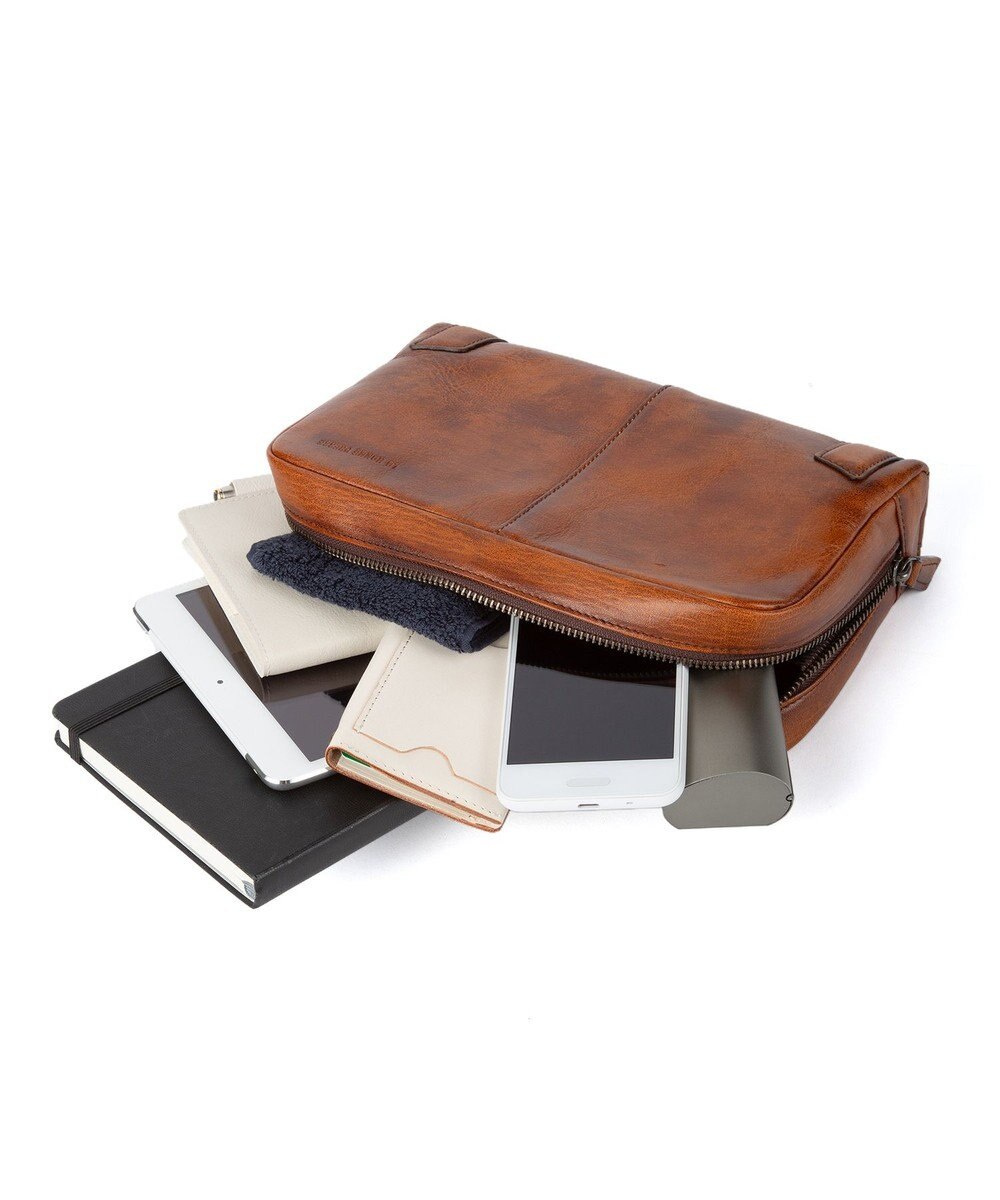 ACE BAGS & LUGGAGE LO HOMME PRESSE アルカイック 本革 日本製 ポーチ 71868 ロ・オム・プレッセ 