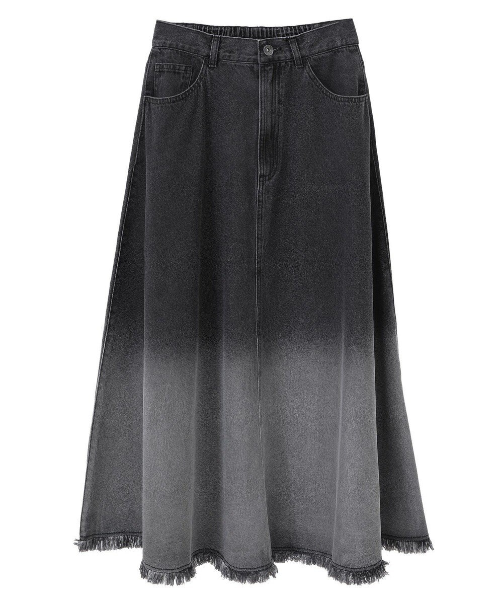 Green Parks ・ＳＵＧＡＲ　ＳＰＯＯＮ　グラデーションデニムスカー 