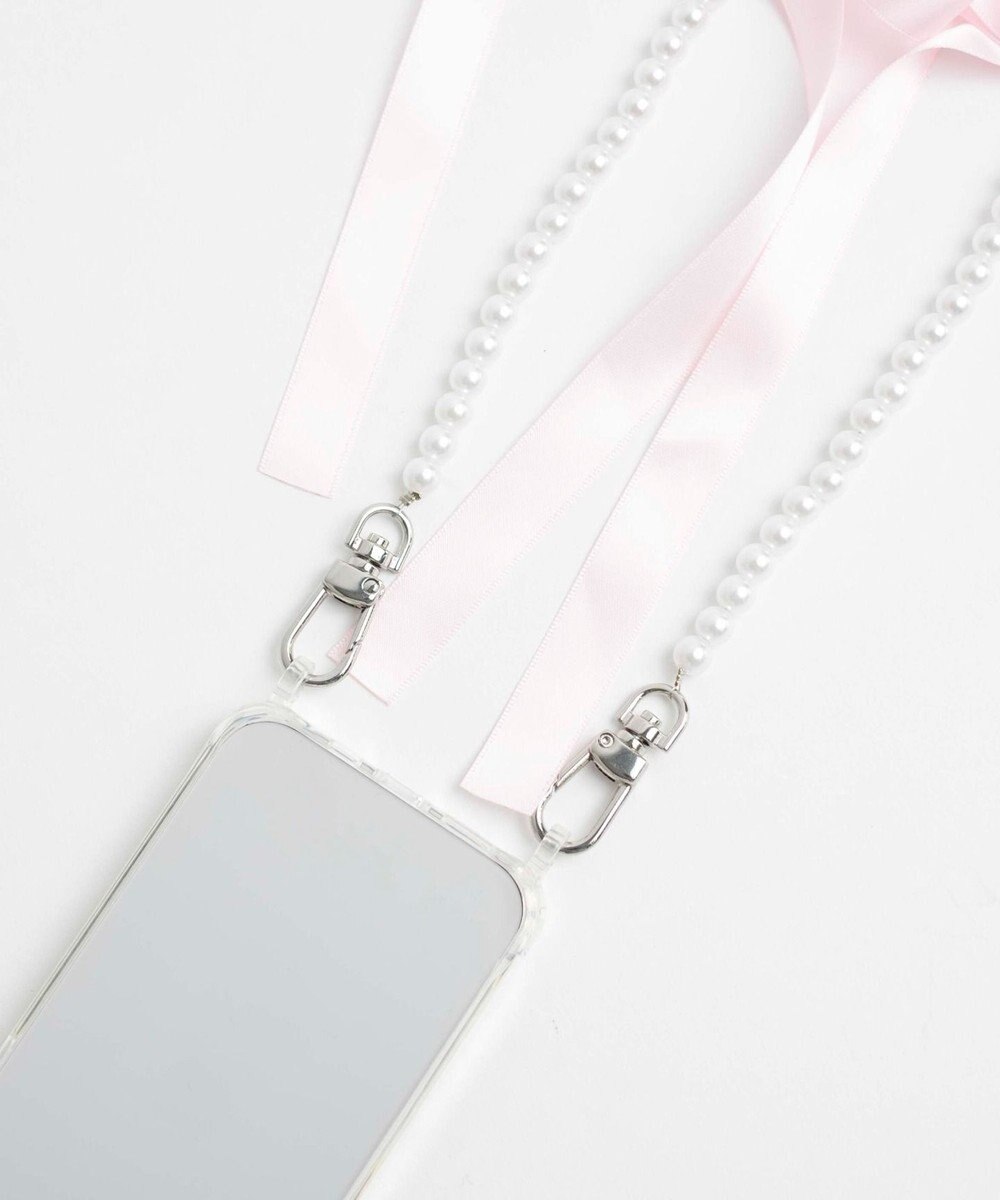 WEGO リボンビーズストラップ 