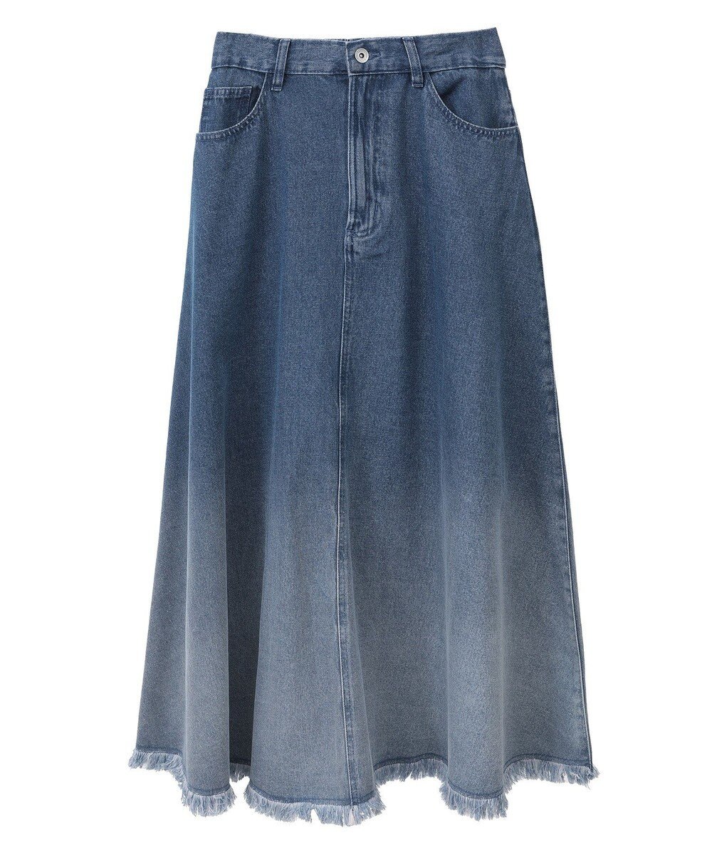 Green Parks ・ＳＵＧＡＲ　ＳＰＯＯＮ　グラデーションデニムスカー 