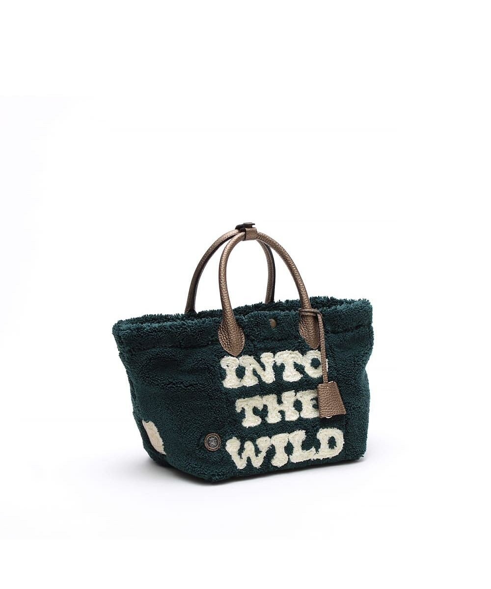 A.D.M.J. 【もこもこ】オスカー/コード刺しゅうキューブトート21cm(Dカン＋) 