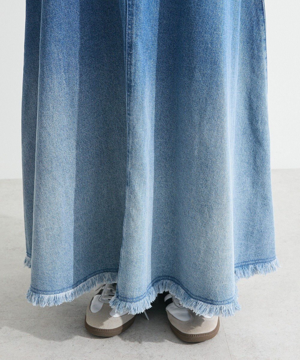 Green Parks ・ＳＵＧＡＲ　ＳＰＯＯＮ　グラデーションデニムスカー 