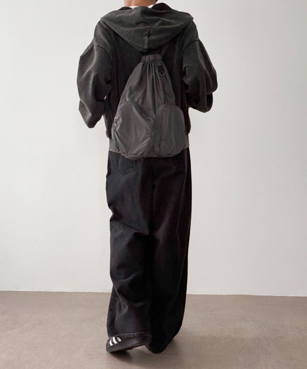 WEGO 【ユニセックス着用ITEM】ポケットデザインナップサック 