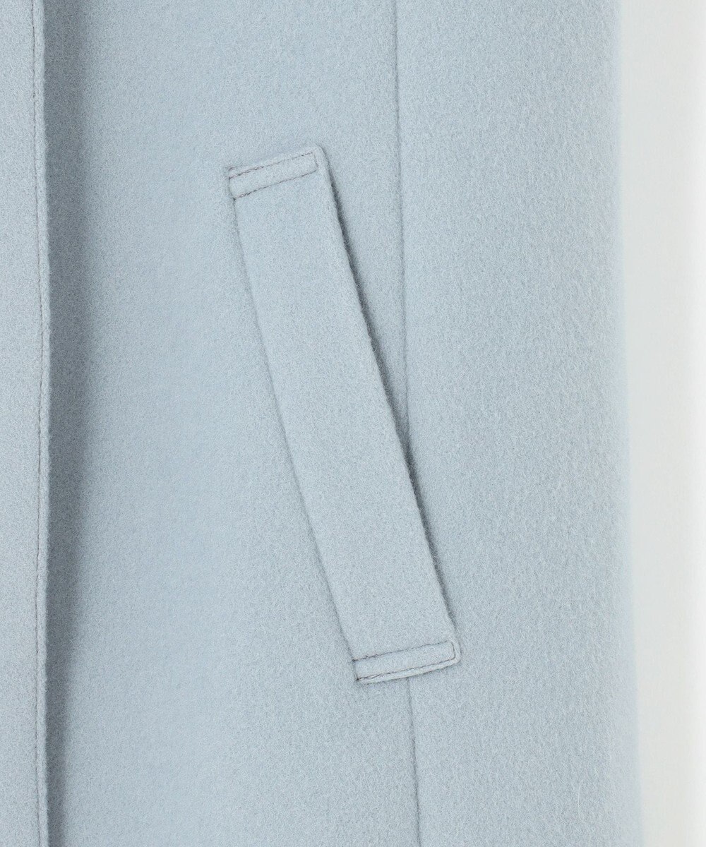 J.PRESS LADIES L ショートビーバー フーデット コート 