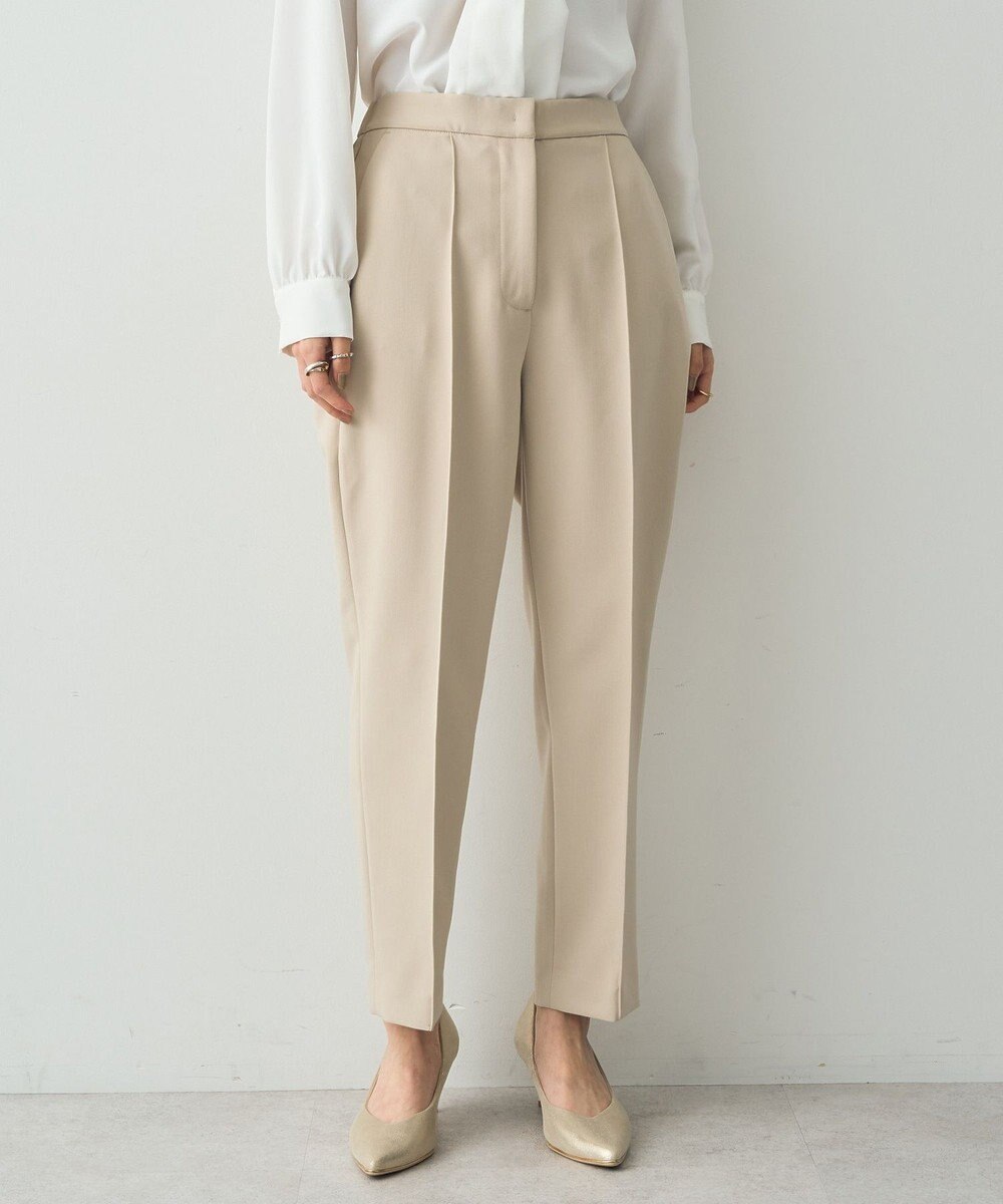 YECCA VECCA ストレッチピンタックパンツ 