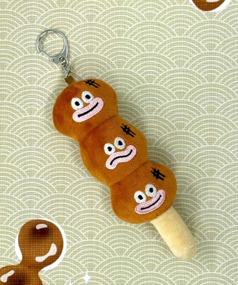 WEGO デリシャスだんごモンスターぬいぐるみキーホルダー 