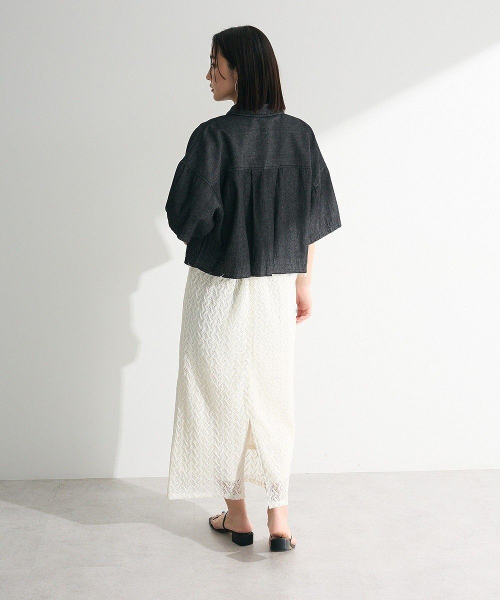 Green Parks ・ＥＬＥＮＣＡＲＥ　ＤＵＥ　デニムショートシャツ 