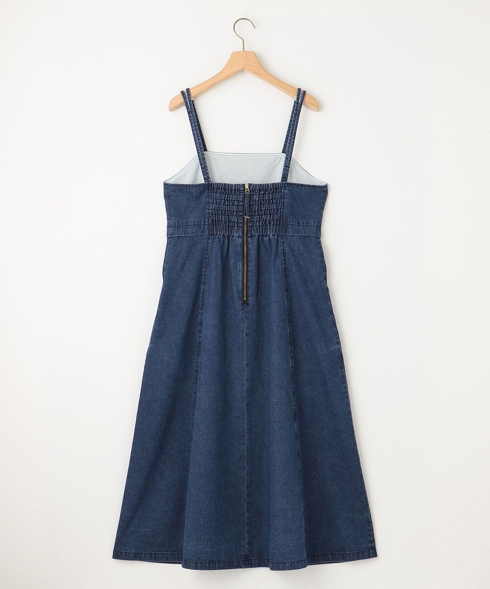 組曲 【WEB限定】デニム キャミワンピース 
