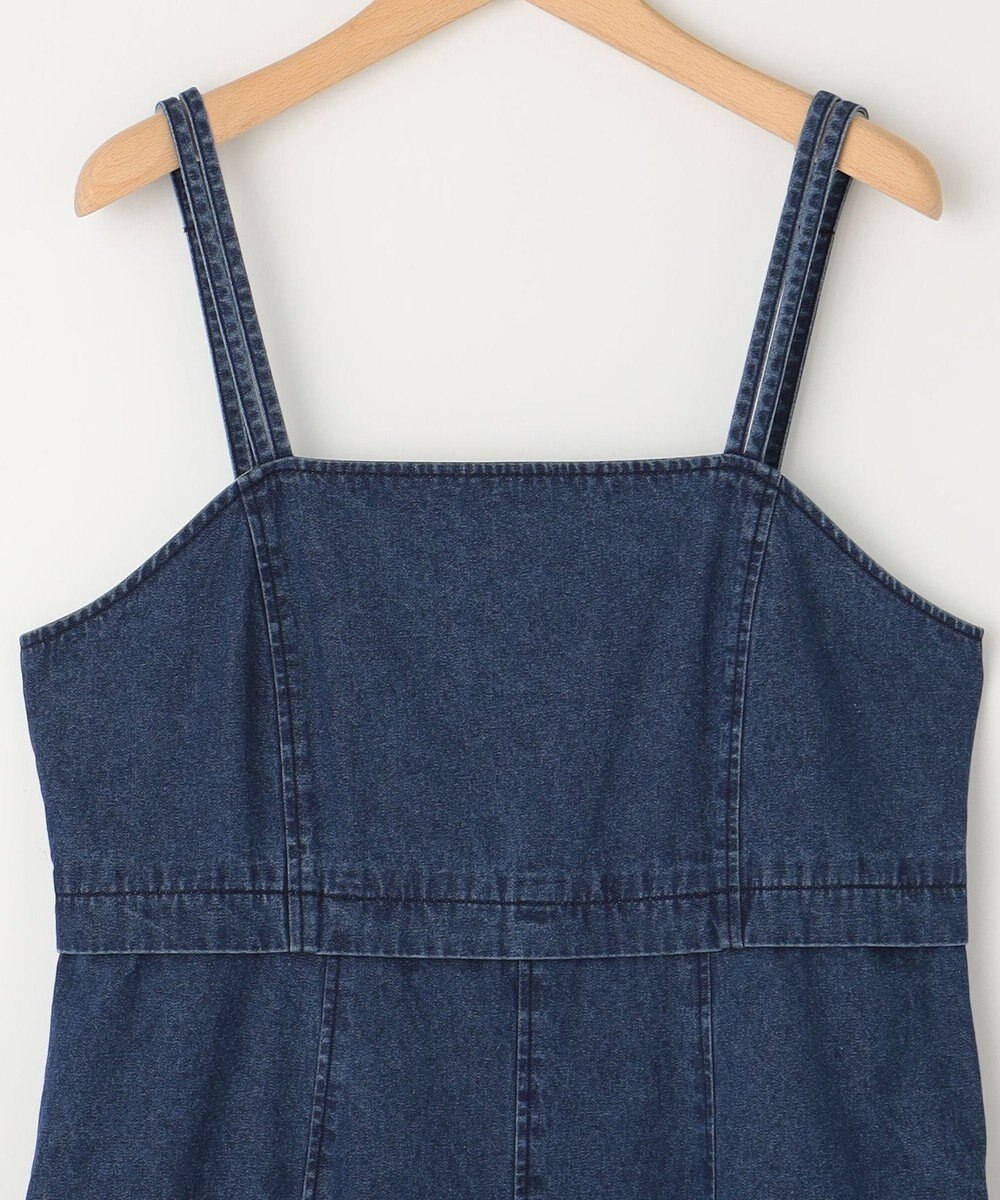 組曲 【WEB限定】デニム キャミワンピース 