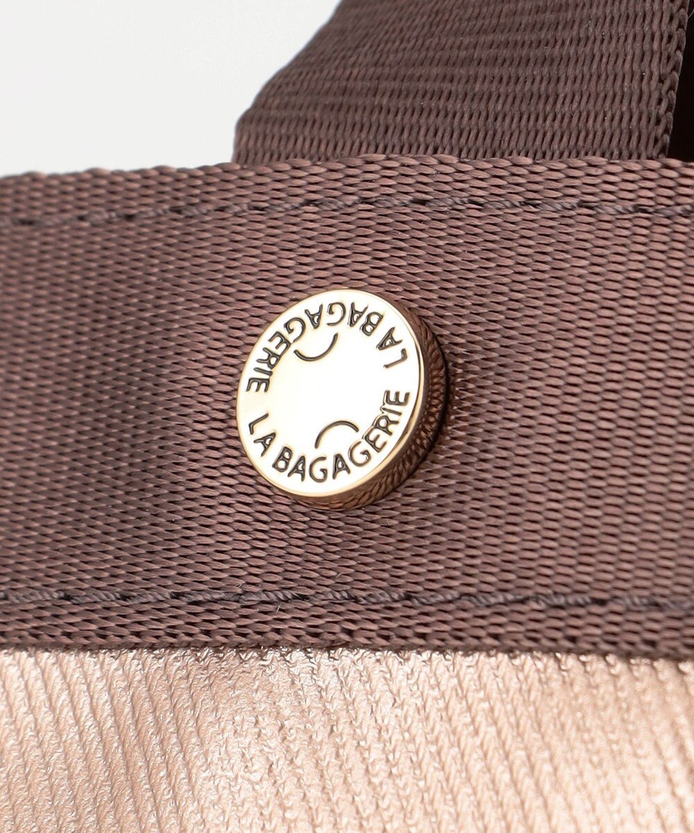 LA BAGAGERIE 【コットン×ポリウレタン】シャイニーミニマムトート 