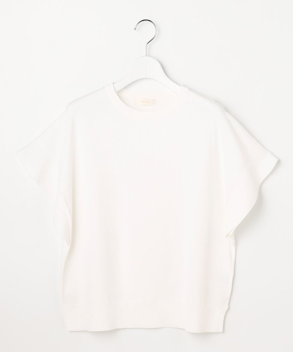 ANY SIS 【アイスタッチ】フレンチスリーブ ニット 