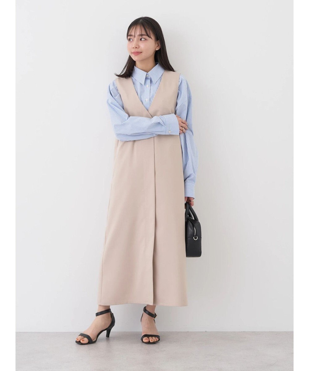 earth music&ecology フロントジップジャンスカ 